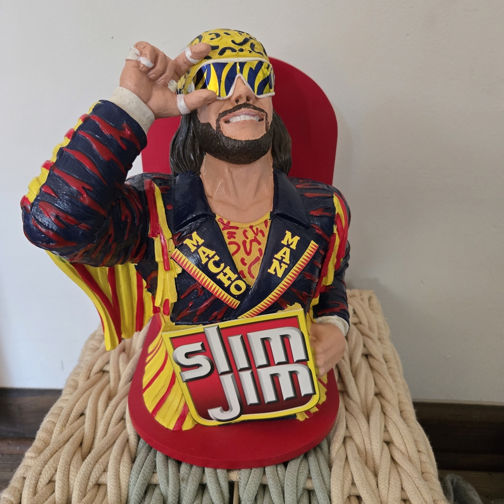 Slim Jim Macho Man Randy Savage Bust